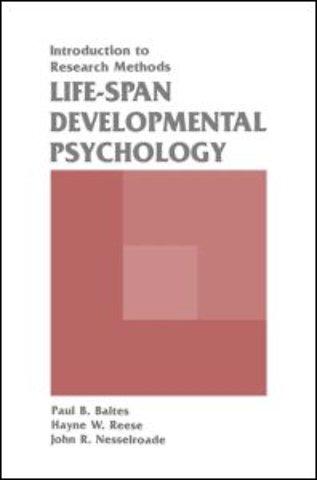 Life-span Developmental Psychology