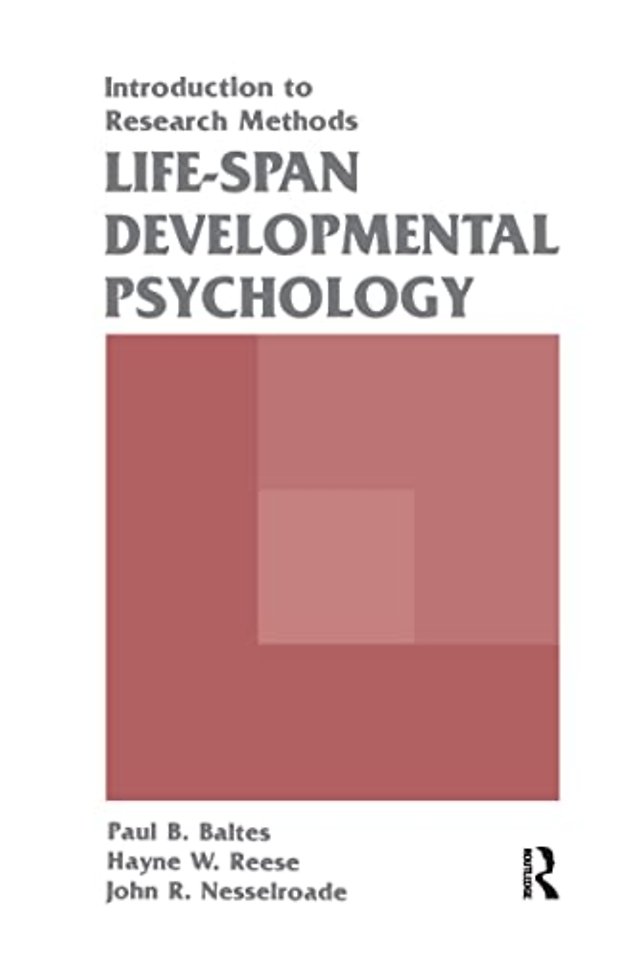 Life-span Developmental Psychology