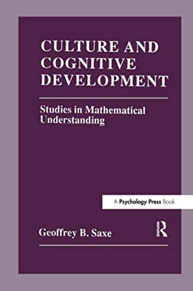 Culture and Cognitive Development