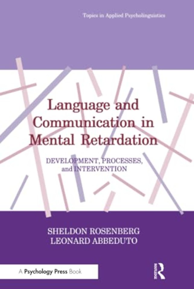 Language and Communication in Mental Retardation
