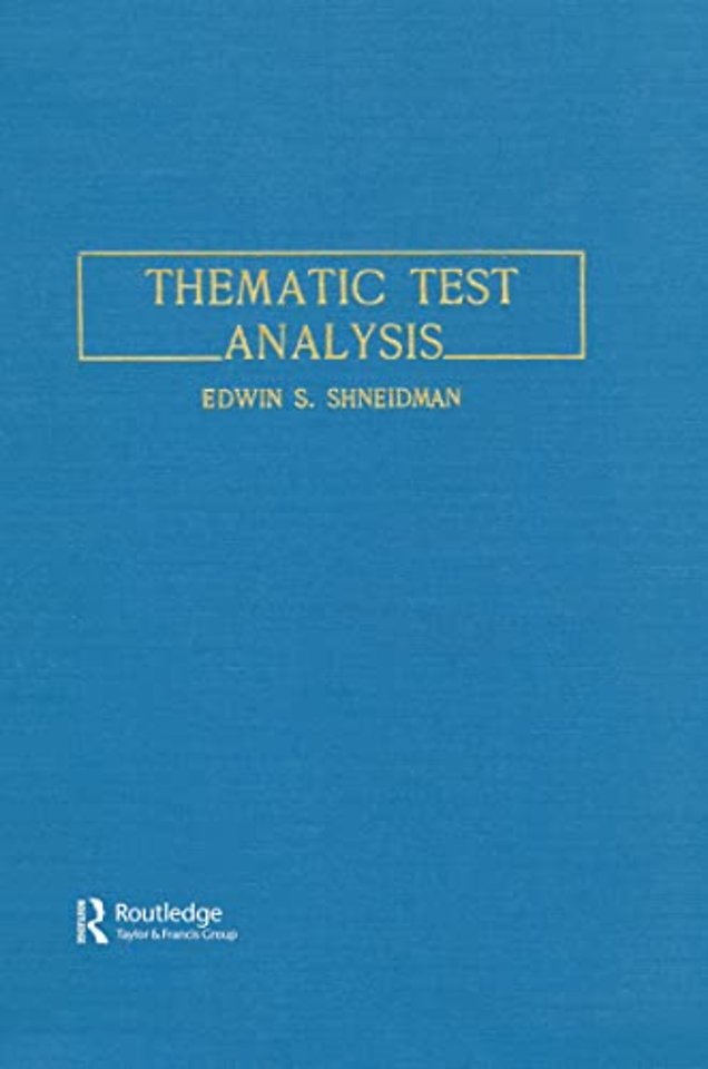 Thematic Test Analysis