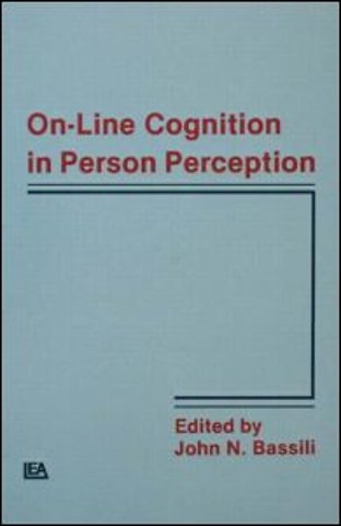 On-line Cognition in Person Perception