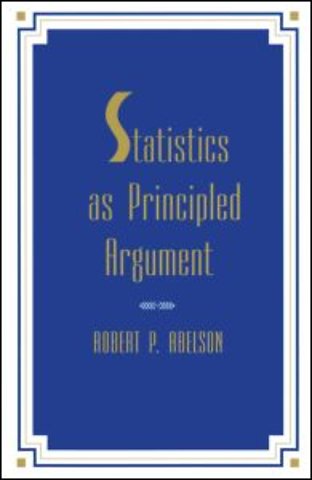 Statistics As Principled Argument
