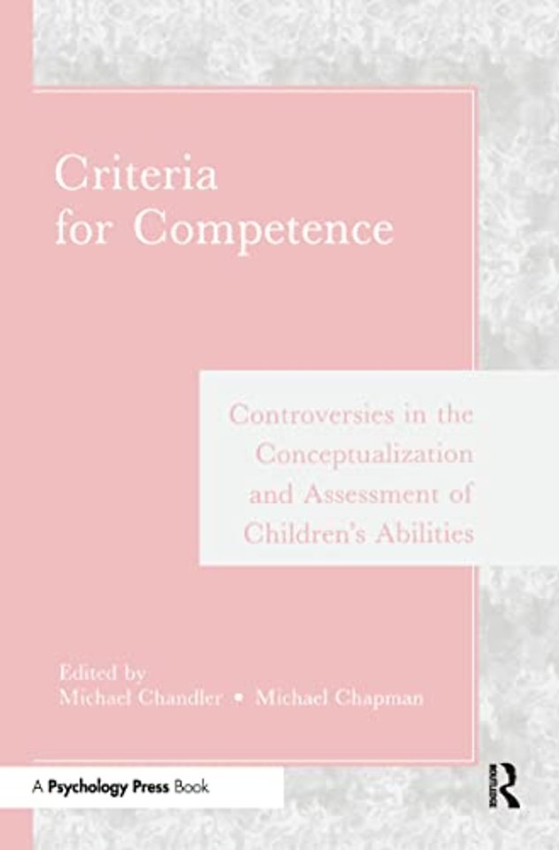 Criteria for Competence