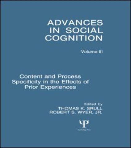 Content and Process Specificity in the Effects of Prior Experiences
