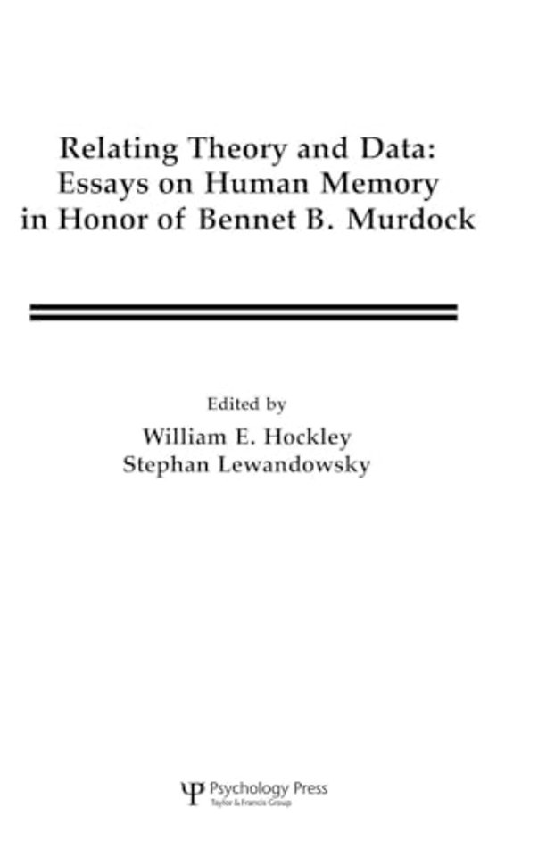 Relating Theory and Data