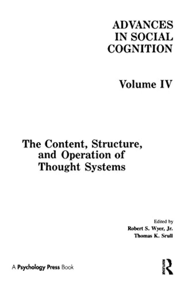 Content, Structure, and Operation of Thought Systems