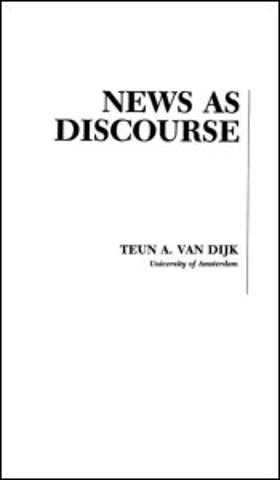 News As Discourse
