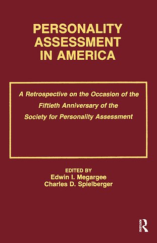 Personality Assessment in America