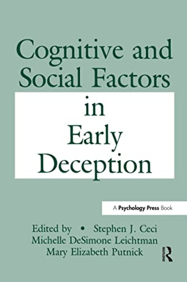 Cognitive and Social Factors in Early Deception