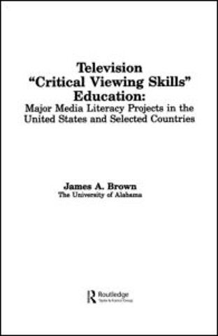 Television ',Critical Viewing Skills', Education