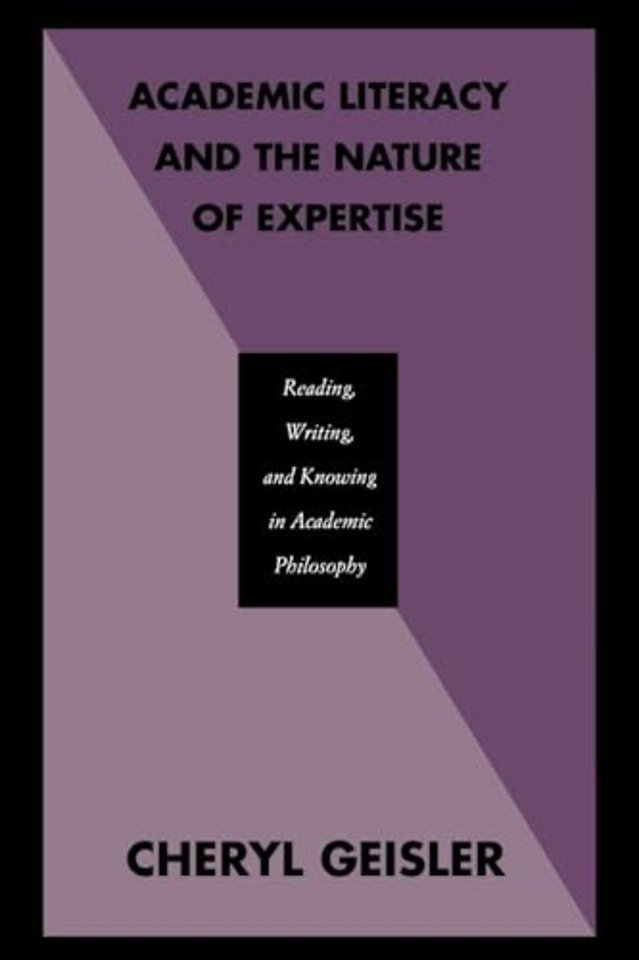 Academic Literacy and the Nature of Expertise