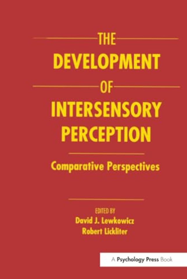 Development of Intersensory Perception
