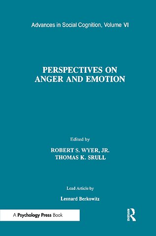 Perspectives on Anger and Emotion