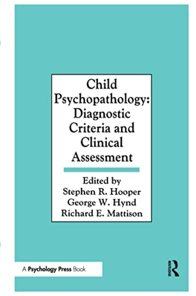 Child Psychopathology