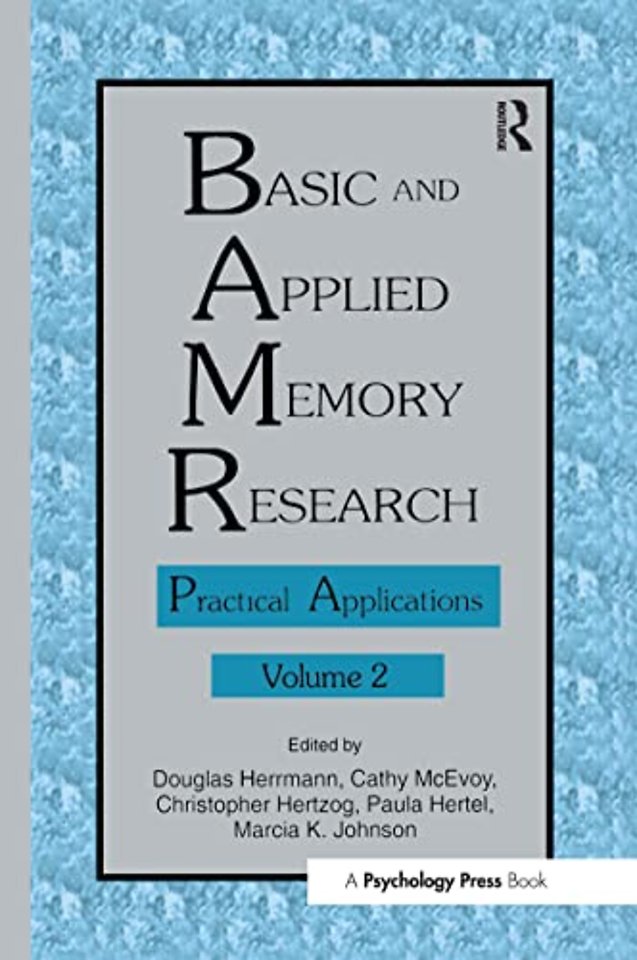 Basic and Applied Memory Research