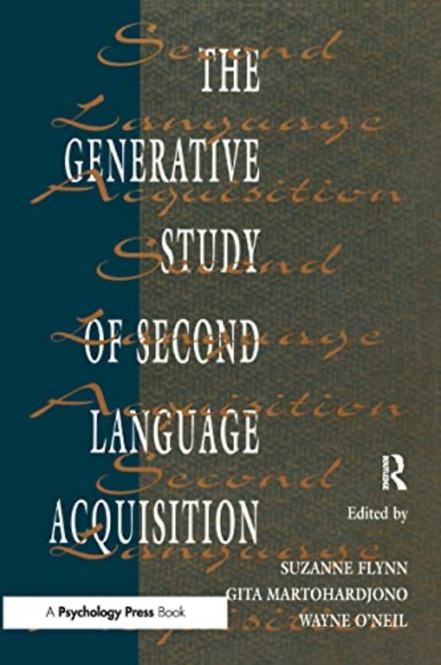 Generative Study of Second Language Acquisition