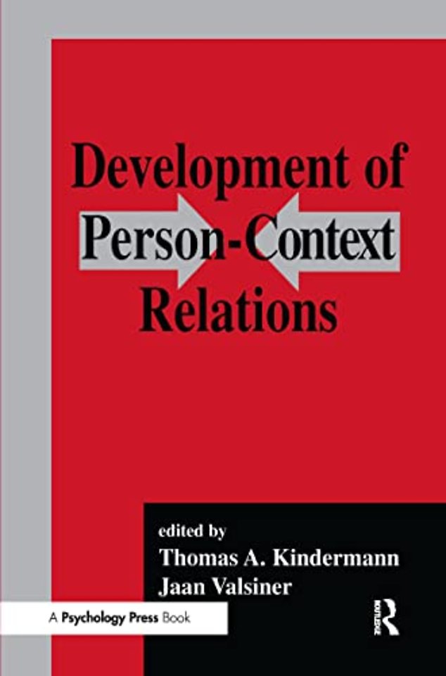 Development of Person-context Relations