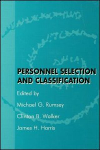 Personnel Selection and Classification