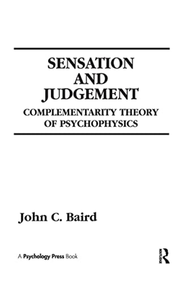 Sensation and Judgment