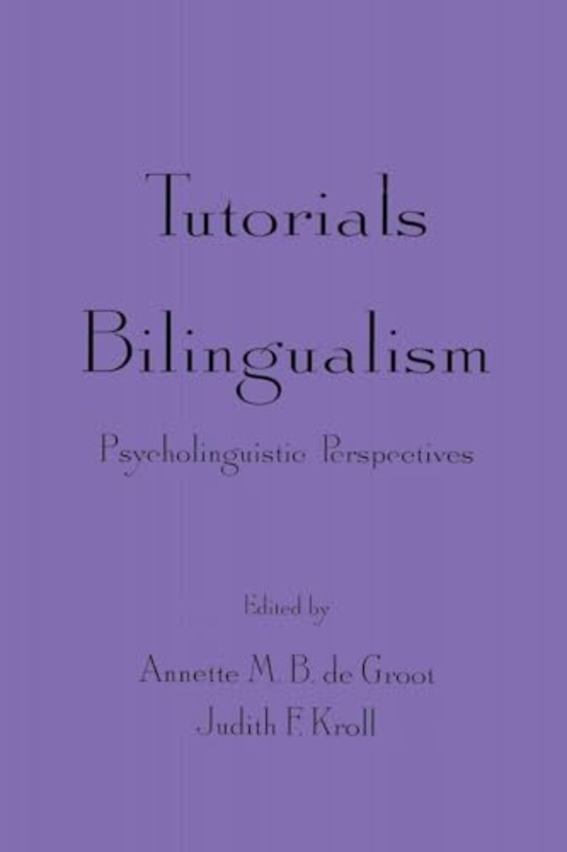Tutorials in Bilingualism