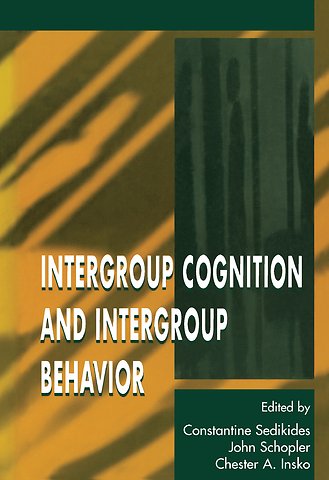 Intergroup Cognition and Intergroup Behavior