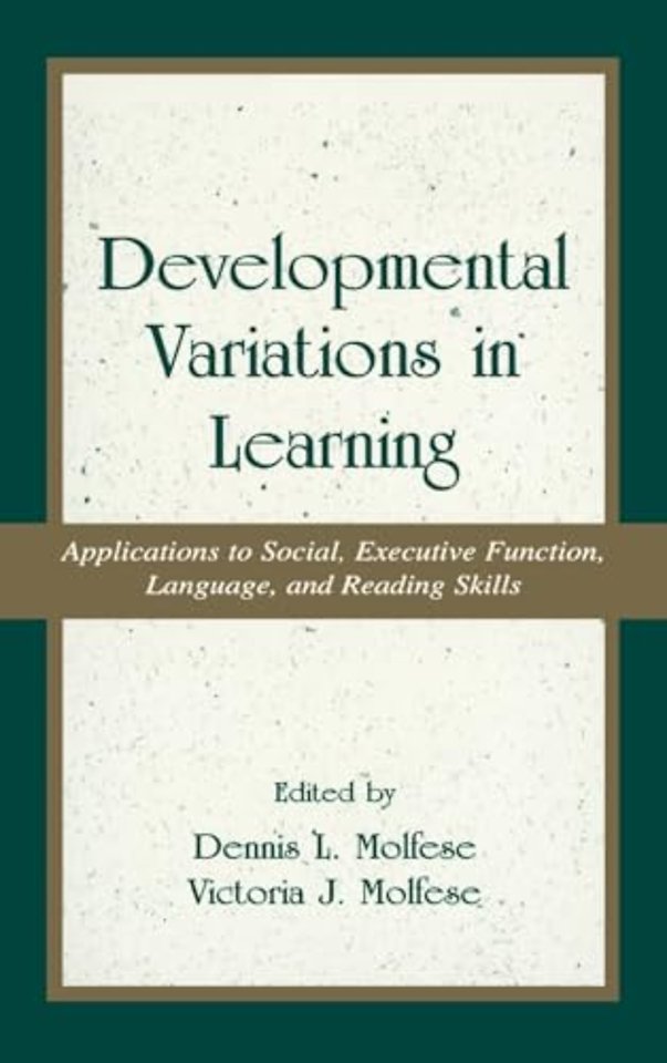 Developmental Variations in Learning