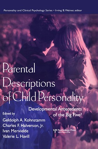 Parental Descriptions of Child Personality