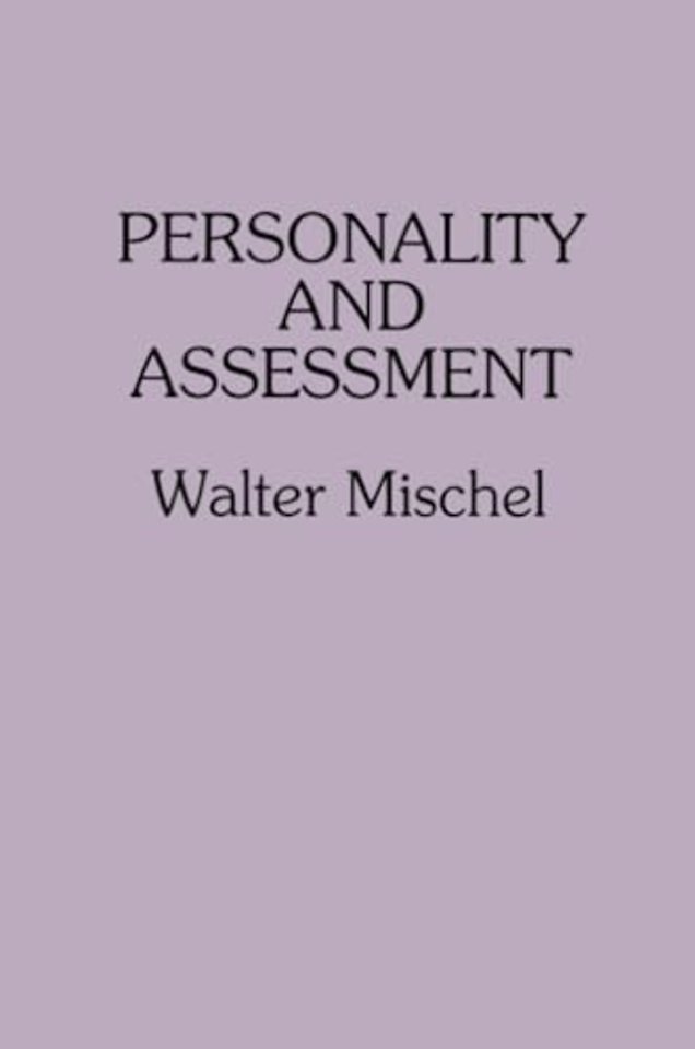 Personality and Assessment