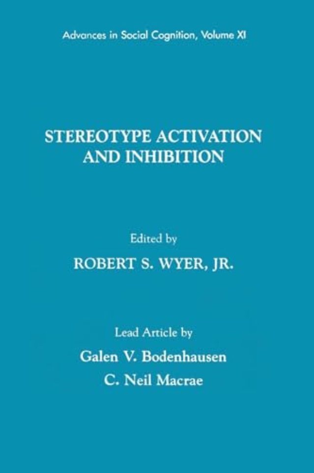 Stereotype Activation and Inhibition