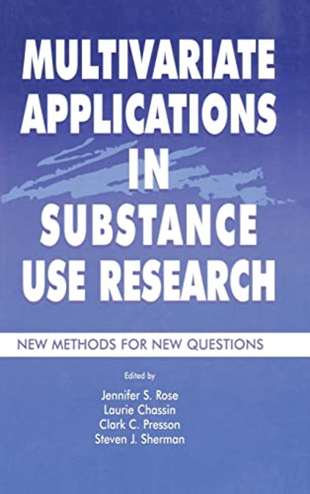 Multivariate Applications in Substance Use Research