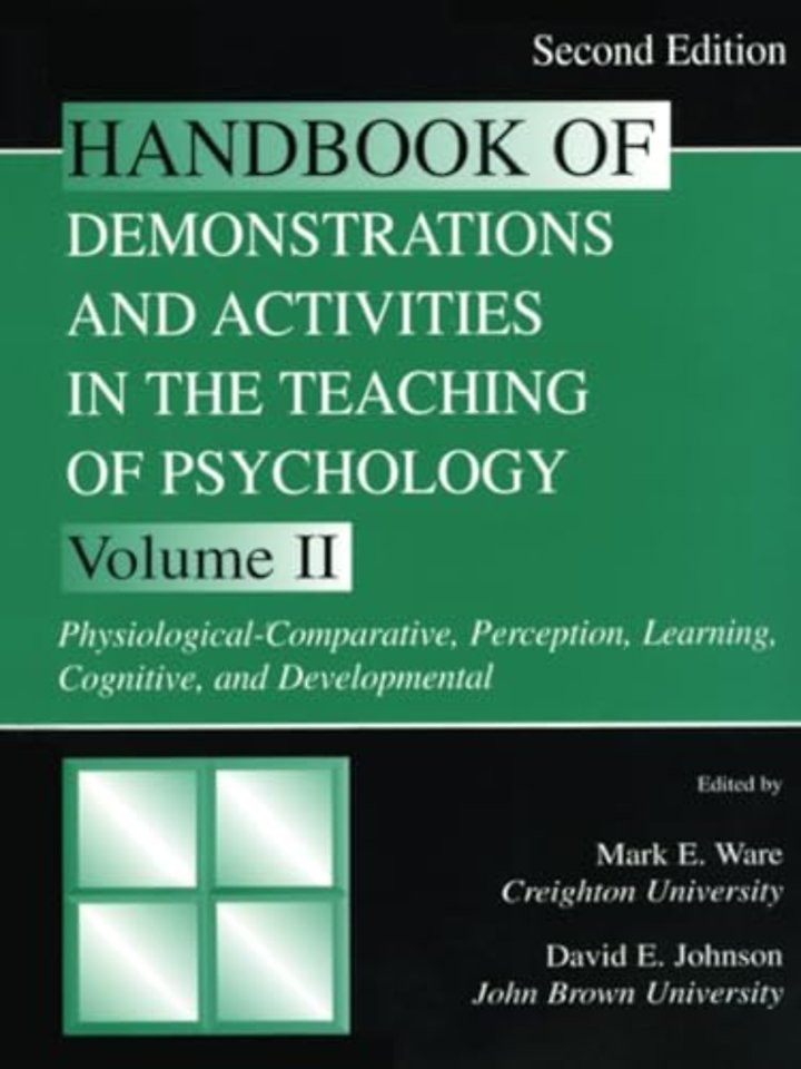 Handbook of Demonstrations and Activities in the Teaching of Psychology