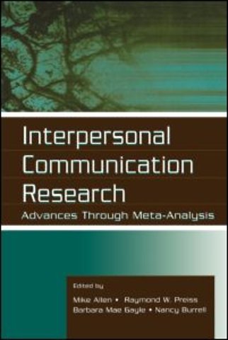 Interpersonal Communication Research