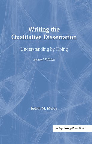 Writing the Qualitative Dissertation