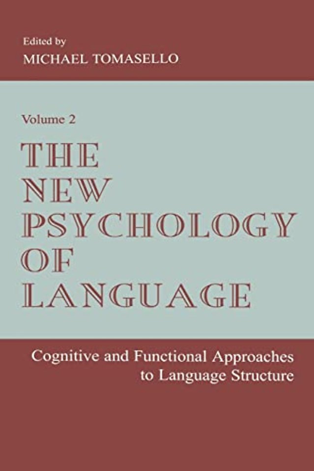 New Psychology of Language