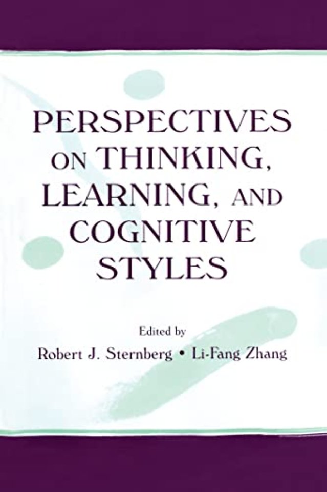 Perspectives on Thinking, Learning, and Cognitive Styles