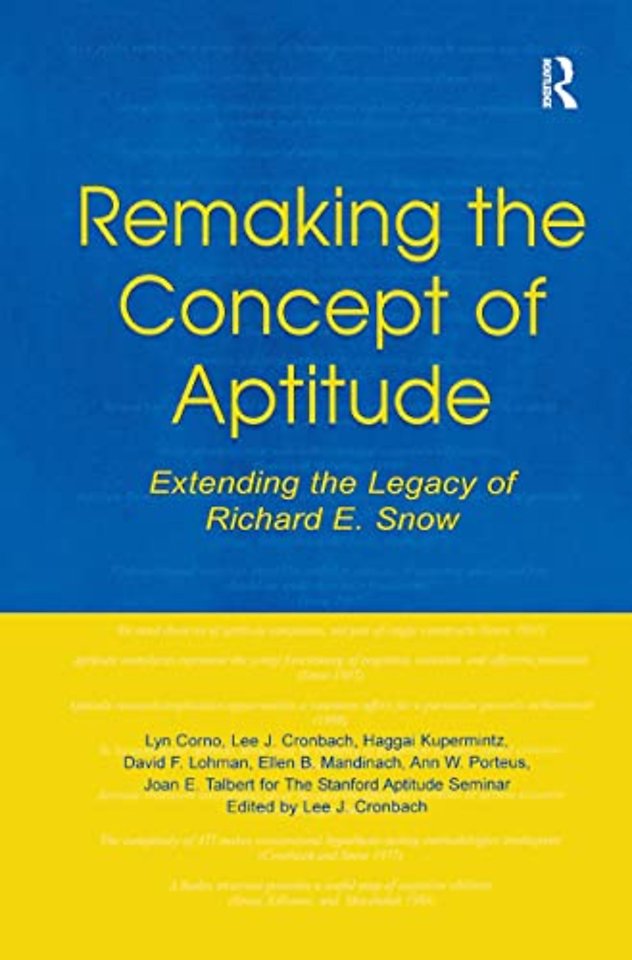 Remaking the Concept of Aptitude