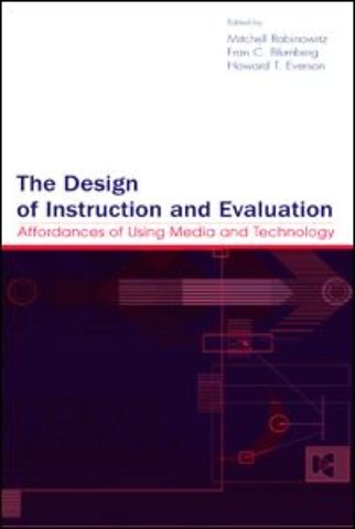 Design of Instruction and Evaluation