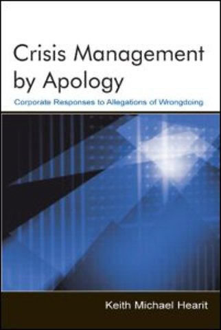 Crisis Management By Apology