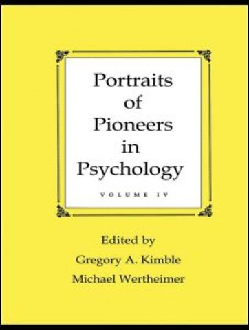 Portraits of Pioneers in Psychology