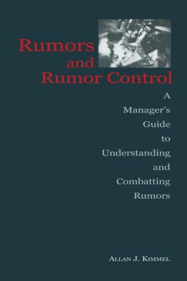 Rumors and Rumor Control