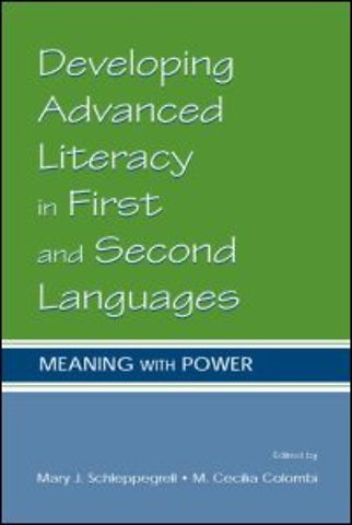 Developing Advanced Literacy in First and Second Languages