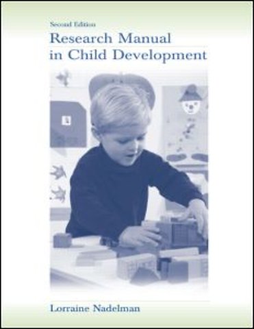 Research Manual in Child Development