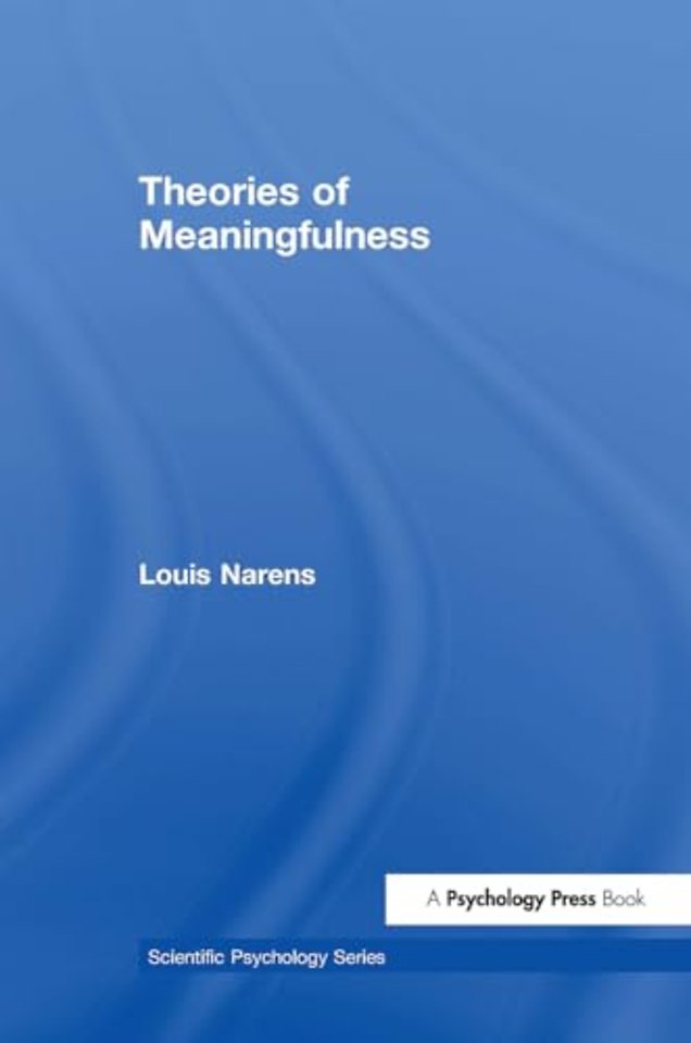 Theories of Meaningfulness