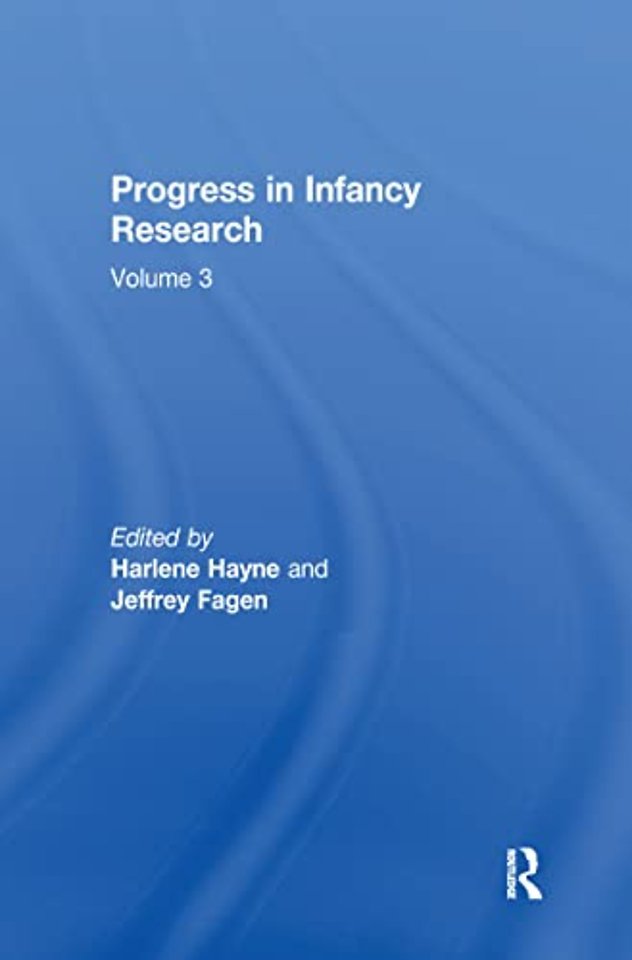 Progress in infancy Research