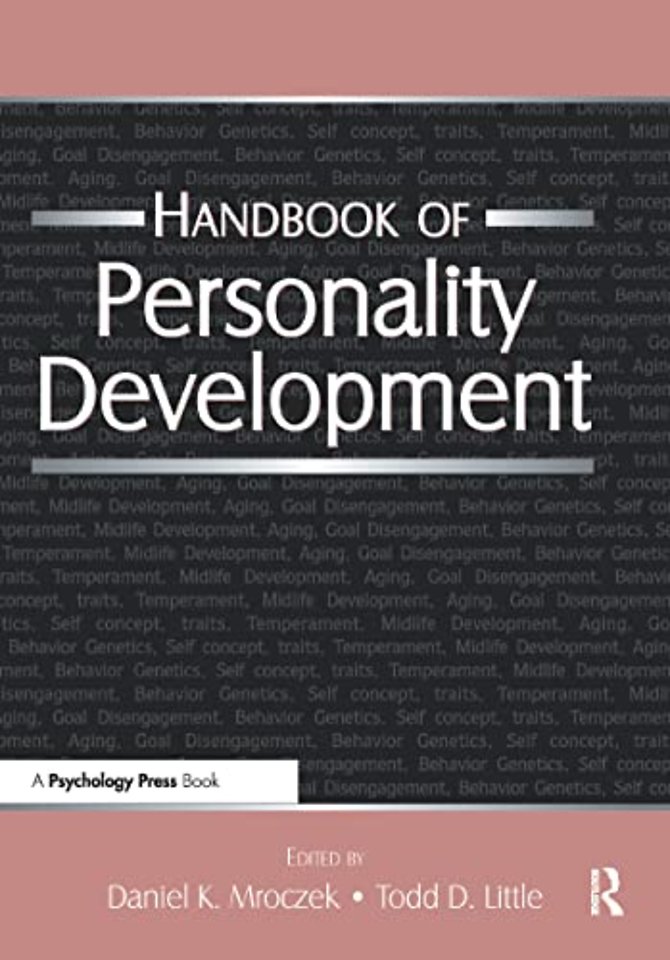 Handbook of Personality Development