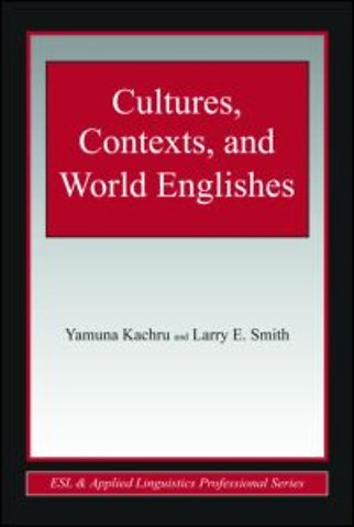 Cultures, Contexts, and World Englishes