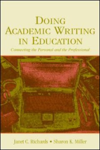 Doing Academic Writing in Education