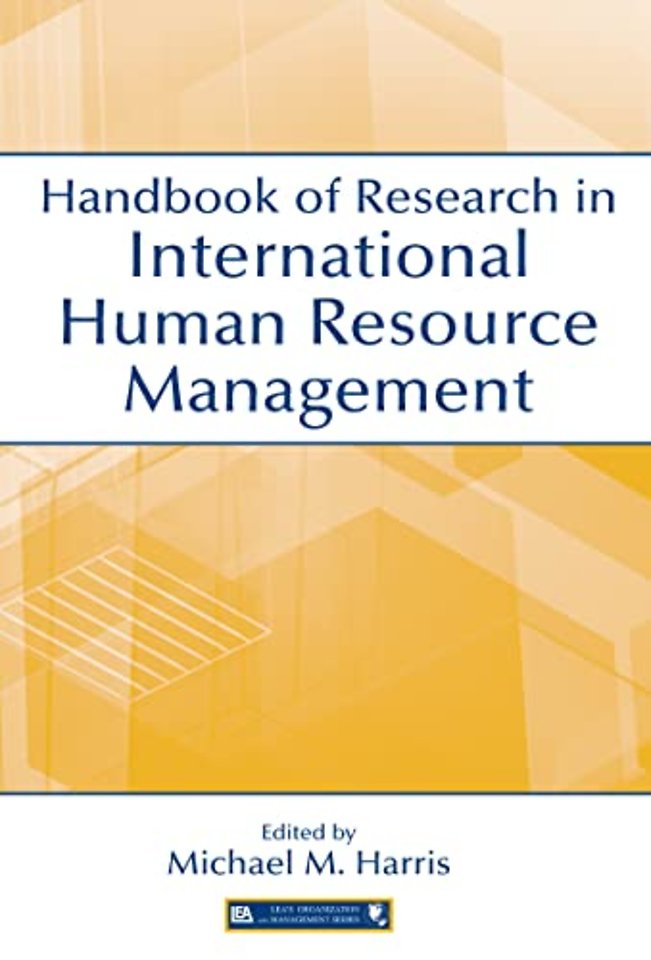 Handbook of Research in International Human Resource Management