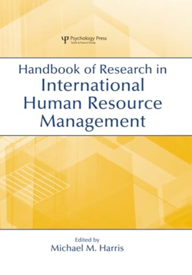 Handbook of Research in International Human Resource Management
